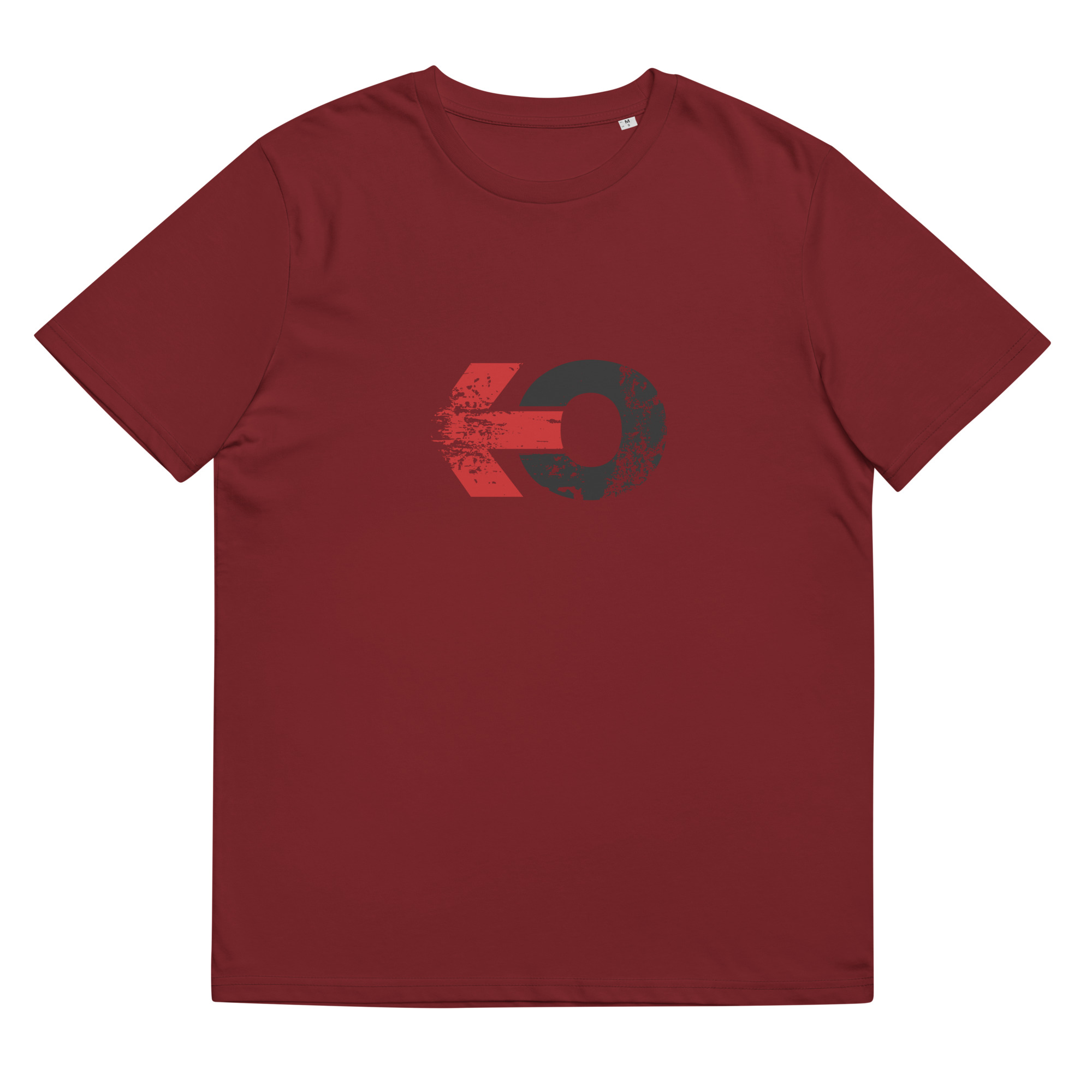 unisex-organic-cotton-t-shirt-burgundy-front-635ffad634592.jpg